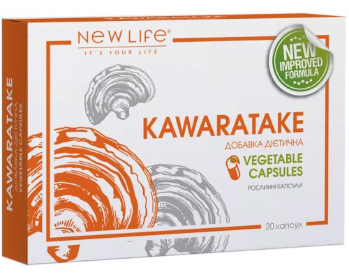 Добавка диетическая KAWARATAKE, 20 капсул – иммуномодулирующее, противоопухолевое, противовоспалительное, антивирусное и антибактериальное средство